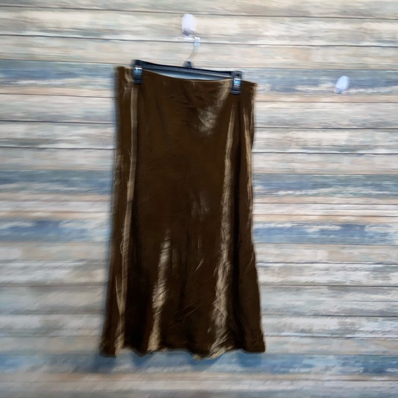 Anthropologie kelly velvet size large midi skirt - Picture 6 of 8